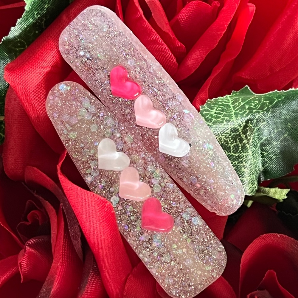 New Valentines Hair Clips